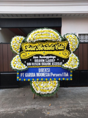 Papan Bunga Duka di Koto Keras