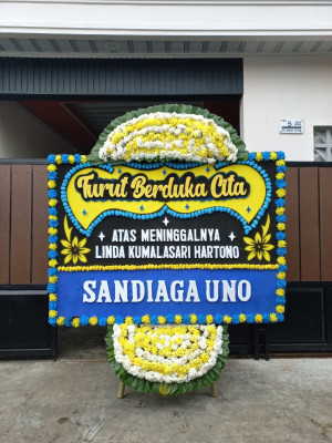 Papan Bunga Duka di Koto Keras