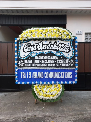 Papan Bunga Duka di Koto Keras